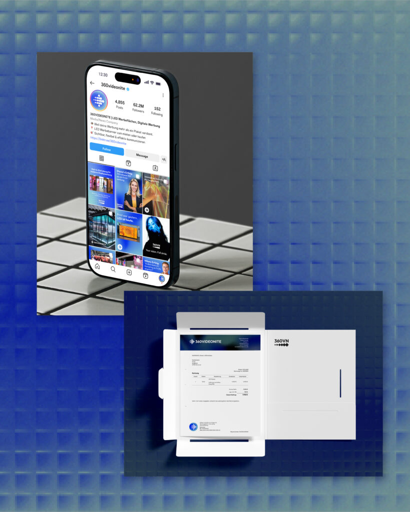 Rechnungsvorlage Design Instagram Post Design